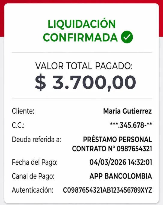 Testimonio financiero 1